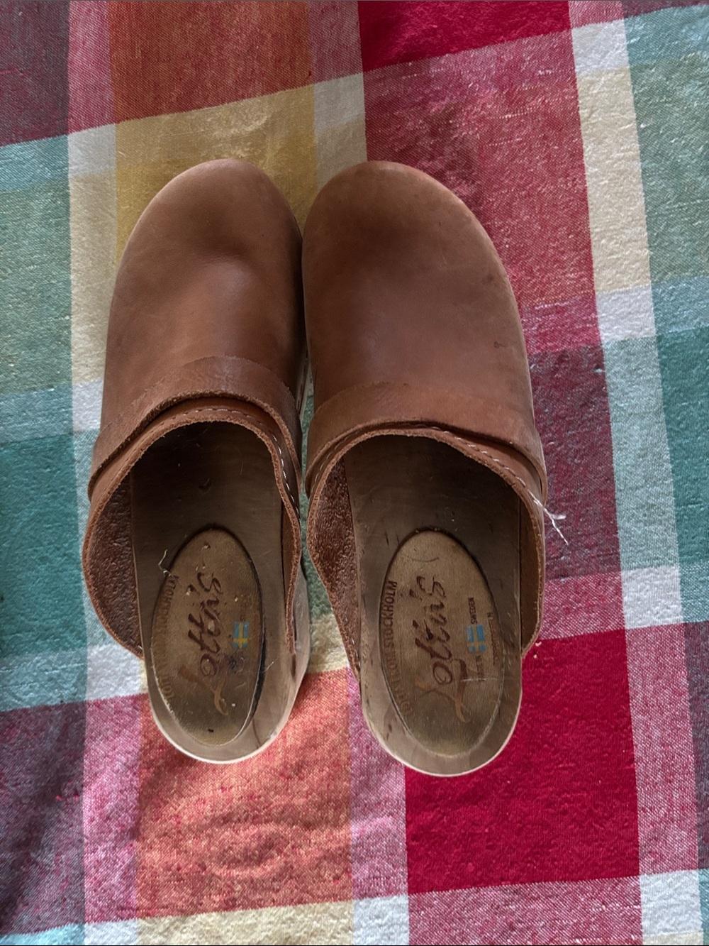 Lotta From Stockholm tan brown Swedish size 39‎